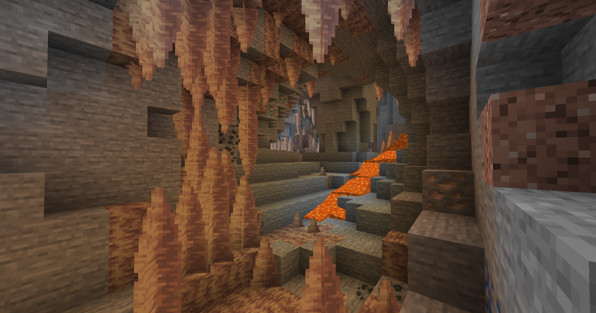 Dripstone Caves location guide in Minecraft
