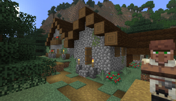 Village location guide in Minecraft