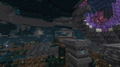 Many Ancient Cities Near Spawn, a featured Minecraft seed world